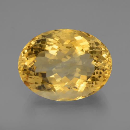 Citrine Doré naturelle Coupe ovale, 17.07 ct, VVS-VS