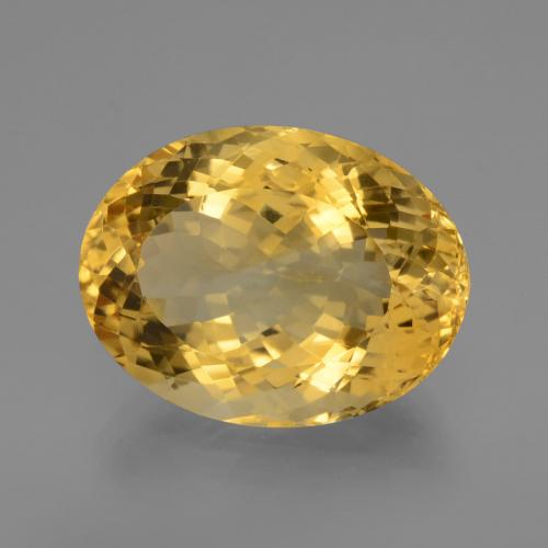 Citrine Doré naturelle Coupe ovale, 17.07 ct, VVS-VS