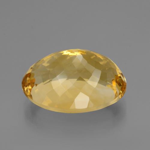 Citrine Doré naturelle Coupe ovale, 17.07 ct, VVS-VS