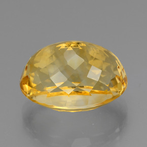 Citrine Doré moyen naturelle Coupe ovale, 19.49 ct, VVS-VS