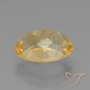 Citrine Or naturelle ovale, 3.80 ct, VVS-VS