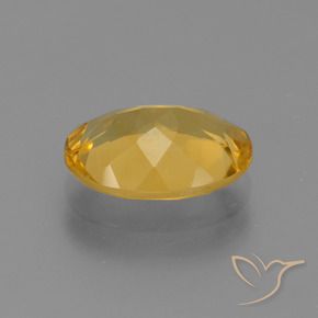 Citrine Doré foncé naturelle ovale, 2.34 ct, VVS-VS