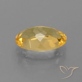 Citrine Doré vif naturelle ovale, 2.63 ct, VVS