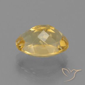 Citrine Or moyen naturelle ovale, 3.51 ct, VS