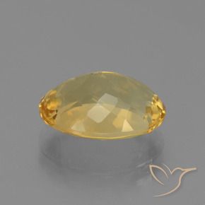 Citrine Doré naturelle ovale, 4.00 ct, VVS-VS