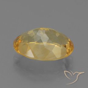 Citrine Orange Doré naturelle ovale, 5.11 ct, VVS-VS