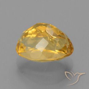 Citrine Doré moyen naturelle ovale, 4.23 ct, VS-SI