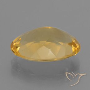 Citrine Or naturelle ovale, 5.25 ct, VVS-VS