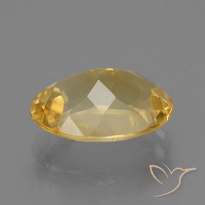 Citrine Doré vif naturelle ovale, 2.84 ct, VVS