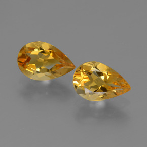 Achetez naturel 2.07ct Or orange foncé Citrine gems, En forme de poire, En provenance Brésil chez GemSelect. En stock, livraison internationale!