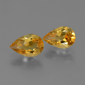 Achetez naturel 2.07ct Or orange foncé Citrine gems, En forme de poire, En provenance Brésil chez GemSelect. En stock, livraison internationale!