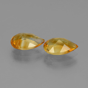 Achetez naturel 2.13ct Doré-orange foncé Citrine gems, En forme de poire, En provenance Brésil chez GemSelect. En stock, livraison internationale!