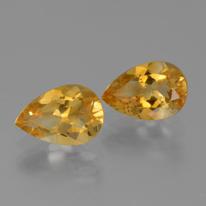 Achetez naturel 2.21ct Or orange foncé Citrine gems, En forme de poire, En provenance Brésil chez GemSelect. En stock, livraison internationale!