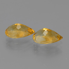 Achetez naturel 2.21ct Or orange foncé Citrine gems, En forme de poire, En provenance Brésil chez GemSelect. En stock, livraison internationale!