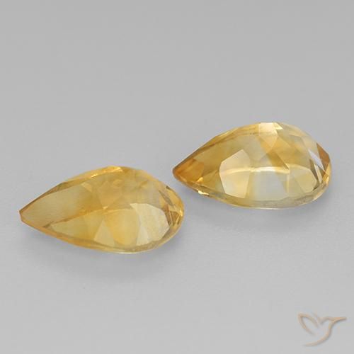 Shop natural 2.34ct Doré Citrine gems, En forme de poire, from Brésil at GemSelect. In stock, global shipping!