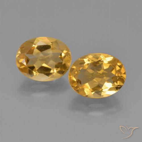 Shop natural 4.46ct Doré moyen-foncé Citrine gems, ovale, from Brésil at GemSelect. In stock, global shipping!
