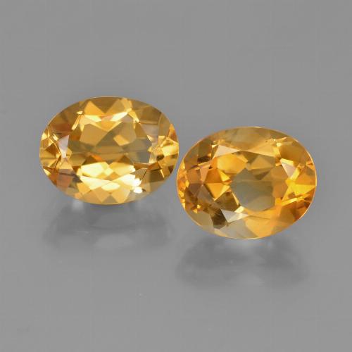 Achetez naturel 4.78ct Orange moyen Citrine gems, Coupe ovale, En provenance Brésil chez GemSelect. En stock, livraison internationale!