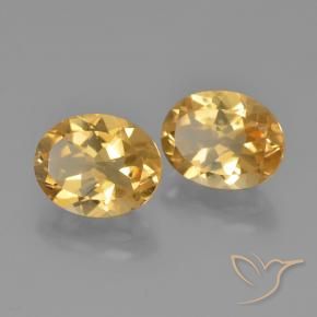 Shop natural 4.80ct Doré moyen-foncé Citrine gems, ovale, from Brésil at GemSelect. In stock, global shipping!