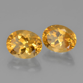 Achetez naturel 5.21ct Jaune doré Citrine gems, Coupe ovale, En provenance Brésil chez GemSelect. En stock, livraison internationale!