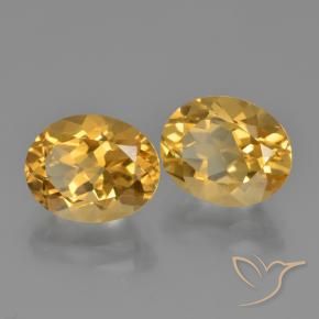 Shop natural 4.90ct Orange doré profond Citrine gems, ovale, from Brésil at GemSelect. In stock, global shipping!