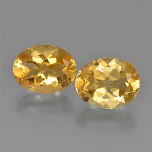Achetez naturel 4,65ct doré citrine gems, coupe ovale, en provenance brésil chez gemselect. en stock, livraison internationale!