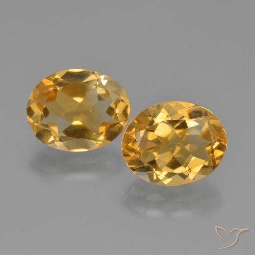 Shop natural 4.26ct Orange doré profond Citrine gems, ovale, from Brésil at GemSelect. In stock, global shipping!