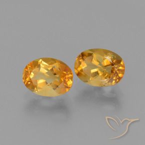 Shop natural 2.34ct Doré-orange foncé Citrine gems, ovale, from Brésil at GemSelect. In stock, global shipping!