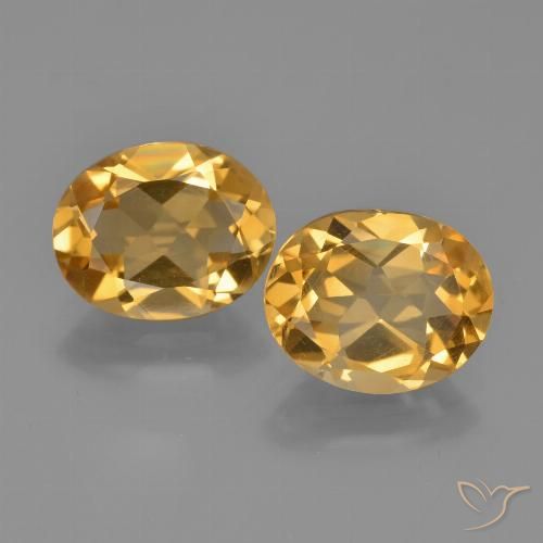 Shop natural 4.02ct Orange-or léger Citrine gems, ovale, from Brésil at GemSelect. In stock, global shipping!