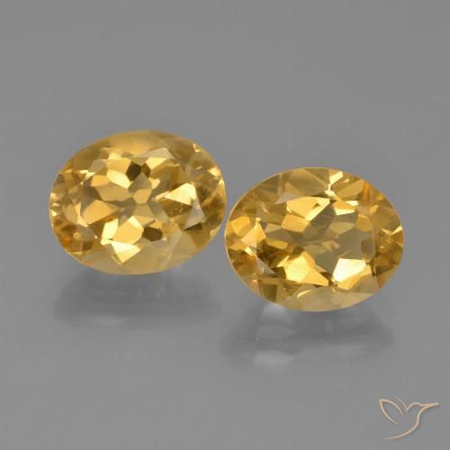 Shop natural 4.55ct Orange-or léger Citrine gems, ovale, from Brésil at GemSelect. In stock, global shipping!