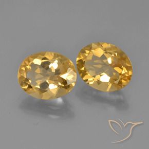 Shop natural 4.55ct Orange-or léger Citrine gems, ovale, from Brésil at GemSelect. In stock, global shipping!