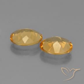 Shop natural 3.87ct Orange-or léger Citrine gems, ovale, from Brésil at GemSelect. In stock, global shipping!