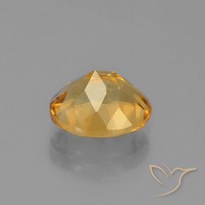 Citrine doré naturelle coupe ovale, 2,58 ct, VVS-VS