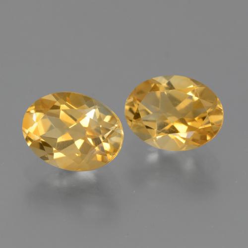 Achetez naturel 2.19ct Medium Dark-Golden Citrine gems, Coupe ovale, En provenance Brésil chez GemSelect. En stock, livraison internationale!