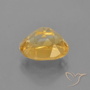 Citrine Doré moyen-foncé naturelle ovale, 2.68 ct, VVS