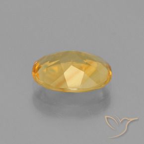 Citrine Doré moyen naturelle ovale, 2.06 ct, VVS-VS