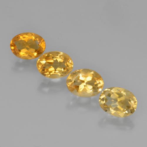 Achetez naturel 4,14ct doré citrine gems, coupe ovale, en provenance brésil chez gemselect. en stock, livraison internationale!