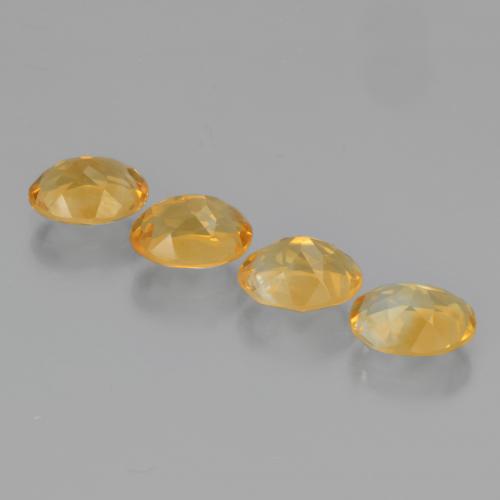 Achetez naturel 4,14ct doré citrine gems, coupe ovale, en provenance brésil chez gemselect. en stock, livraison internationale!
