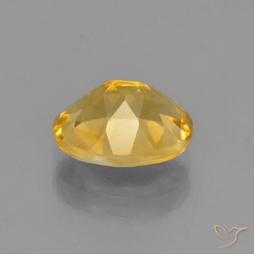 Citrine Doré moyen naturelle ovale, 2.41 ct, VVS