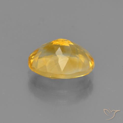 Citrine Doré naturelle ovale, 2.15 ct, VS