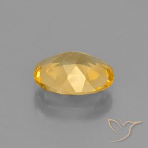Citrine Doré naturelle ovale, 1.84 ct, VVS-VS