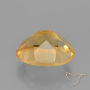 Citrine Doré vif naturelle ovale, 2.57 ct, VS
