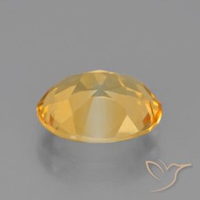 Citrine Doré moyen naturelle ovale, 2.13 ct, VVS-VS