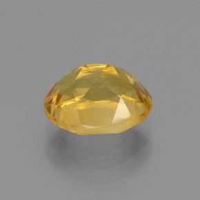 Citrine doré naturelle coupe ovale, 2,80 ct, VVS-VS