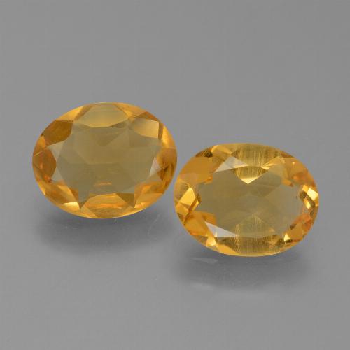 Achetez naturel 4,75ct doré citrine gems, coupe ovale, en provenance brésil chez gemselect. en stock, livraison internationale!