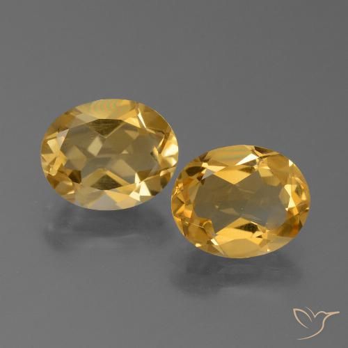 Shop natural 4.34ct Doré moyen-foncé Citrine gems, ovale, from Brésil at GemSelect. In stock, global shipping!