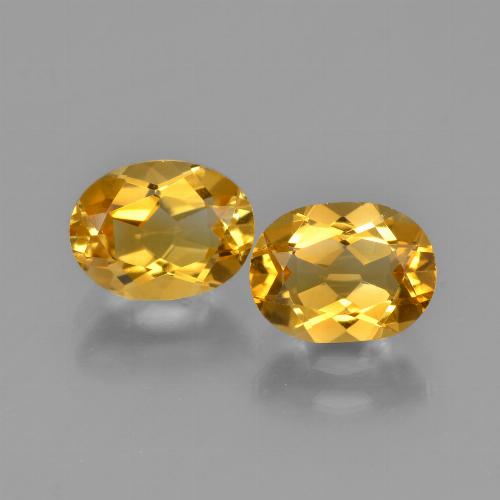 Achetez naturel 2,33ct doré citrine gems, coupe ovale, en provenance brésil chez gemselect. en stock, livraison internationale!