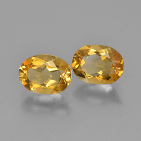 Achetez naturel 2,33ct doré citrine gems, coupe ovale, en provenance brésil chez gemselect. en stock, livraison internationale!