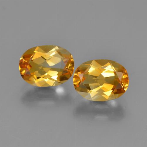 Achetez naturel 2.36ct Or orange foncé Citrine gems, Coupe ovale, En provenance Brésil chez GemSelect. En stock, livraison internationale!