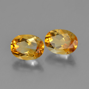 Achetez naturel 2.36ct Or orange foncé Citrine gems, Coupe ovale, En provenance Brésil chez GemSelect. En stock, livraison internationale!