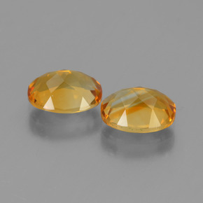 Achetez naturel 2.36ct Or orange foncé Citrine gems, Coupe ovale, En provenance Brésil chez GemSelect. En stock, livraison internationale!